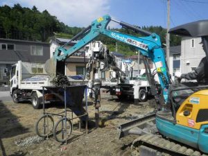 O様邸地盤改良工事