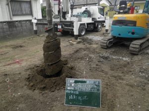 K様邸地盤改良工事