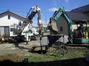 N様邸地盤改良工事